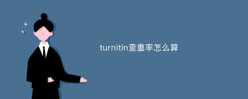 turnitin查重率怎么算